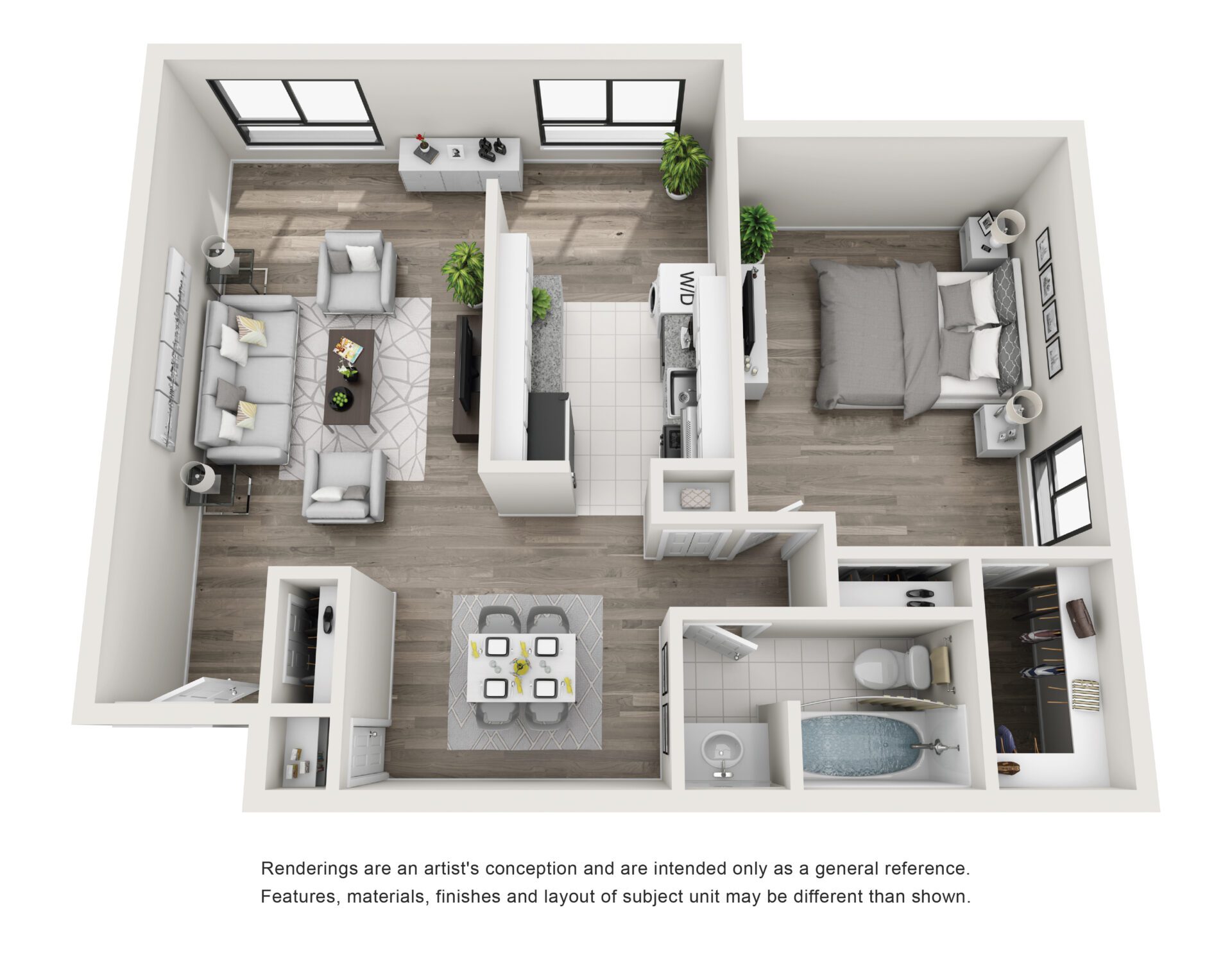 Luxurious Cityside Huntington Metro Apartments View