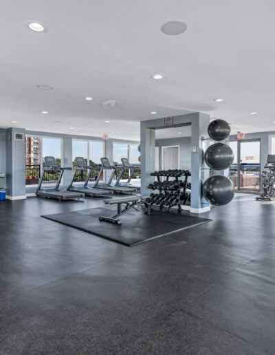 Luxury Apartment Building Exterior in City Side