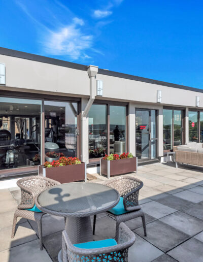 Luxury Apartment Living Room with Modern Furniture