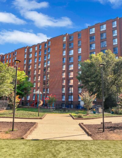 Luxury Apartment Bedroom with Modern Furniture