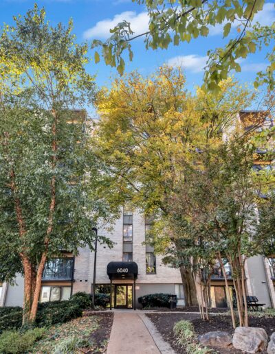 Apartment Community Entrance at CitySide Huntington Metro.